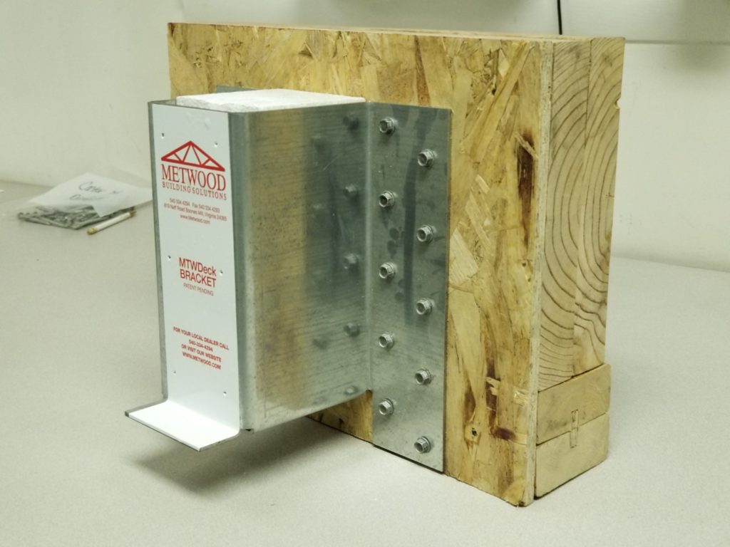 MTWDeck Ledger Bracket